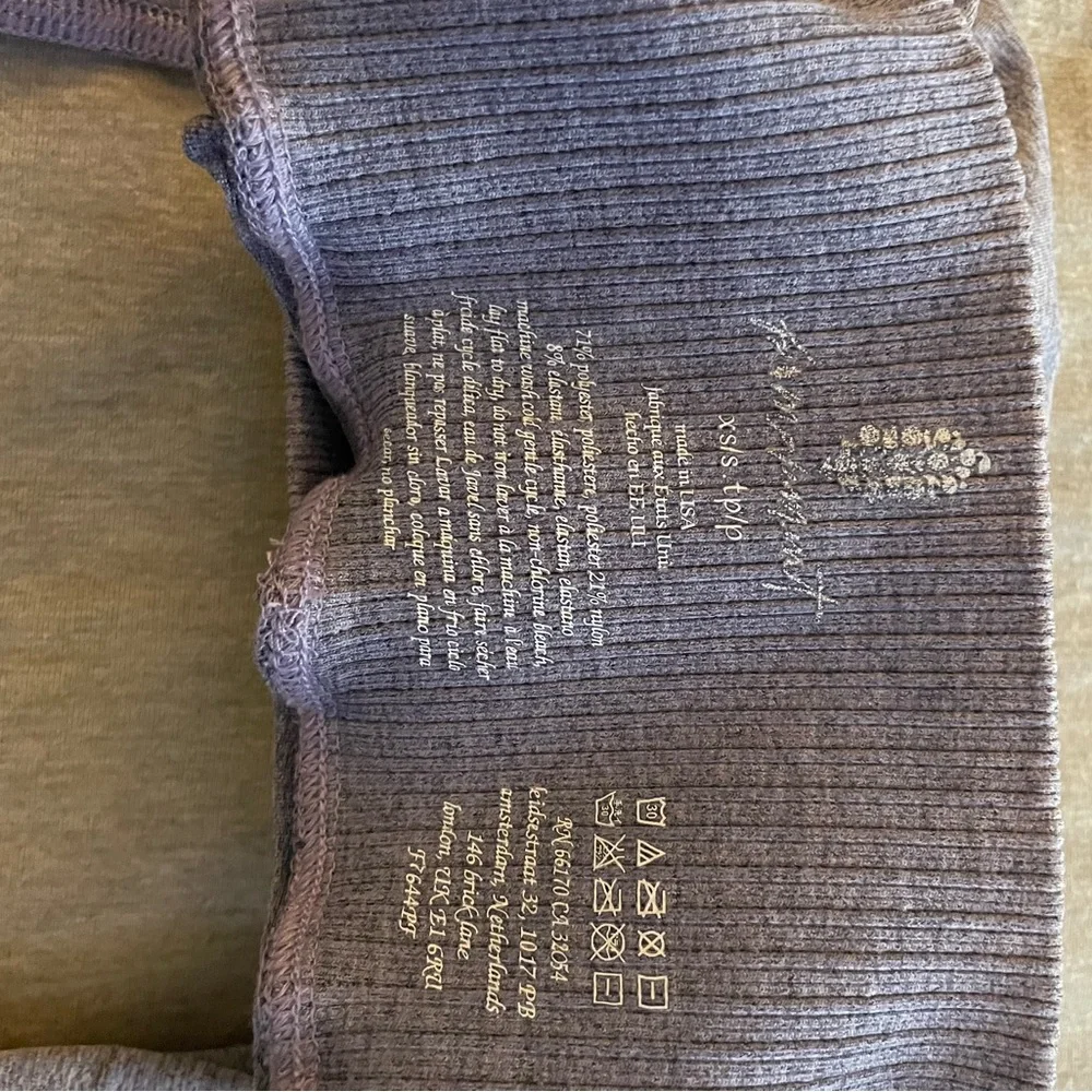 Free People Movement High Plank Heather Leggings xs/sm - Picture 10 of 12